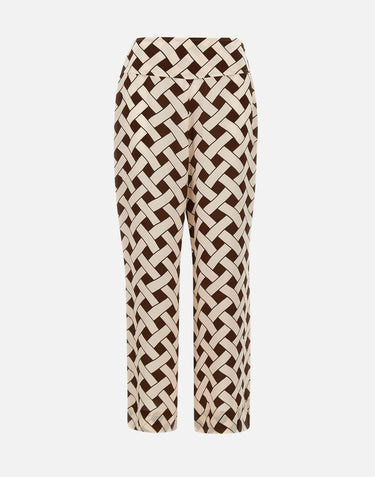 Pantaloni "Isotta"  in viscosa 3030499612506057 CHOC RIXO