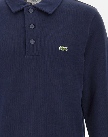 Felpa collo a polo SH5781 166 LACOSTE