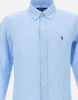 Camicia "Classics" in lino 710966294 008 POLO RALPH LAUREN