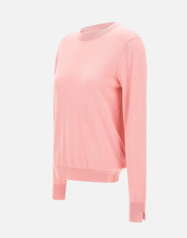 Maglia in lana e cotone K44201 51 SUN68