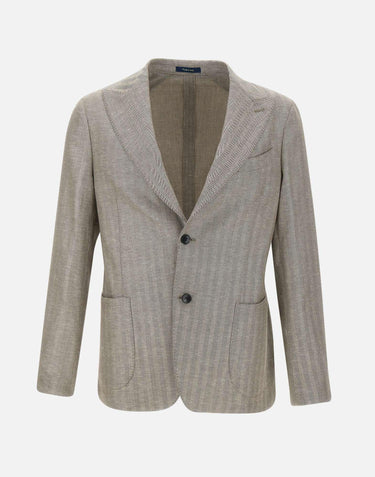 Blazer  "Camaldoli"  in cotone CAMALDOLI AT12705MOR07 MARCHESANI