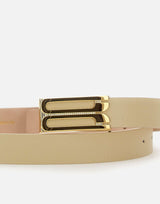 "Regular frame belt " 1424ABL005954A IVORY VICTORIA BECKHAM