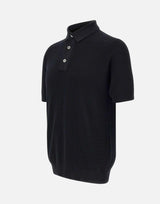 Polo in crepe di cotone PL1MC CR14P990 FILIPPO DE LAURENTIIS