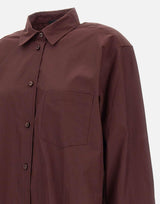 "Georgiana maxi shirt" TM170901B TNC181CACAO THE ANDAMANE