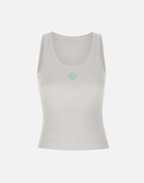 "Ribbed tank top" WPF25JTS039 02 CASABLANCA