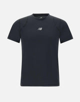 T-shirt in lycra MT51607BK BLACK NEW BALANCE