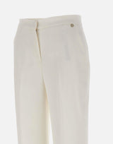 Pantaloni in crêpe di viscosa CA4319TS060 X0256 LIU-JO