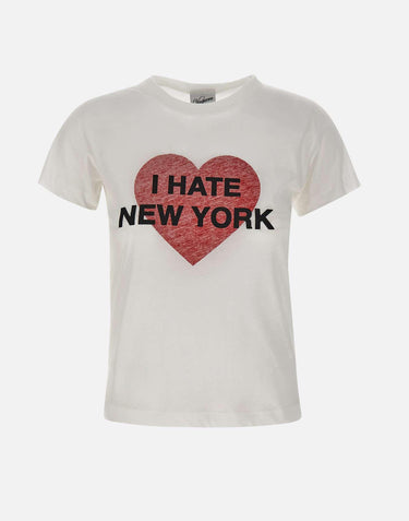 T-shirt in cotone VAQ10T004 WHITE VAQUERA