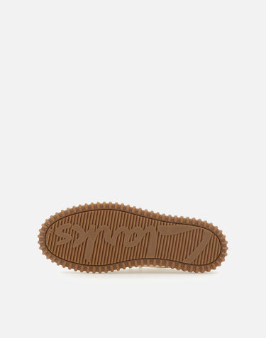 Stringata "Torhill Lo" in camoscio 180906 ECRU CLARKS