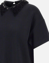Maglia con paillettes CF5038MS55N 22222 LIU-JO
