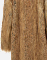 "Siberian coat" SIBERIANCOAT LTBROWN BB COUTURE