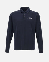 Polo in cotone stretch 8NPF15 PJVQZ1562 EA7