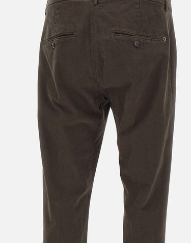 Pantaloni "Gaubert" in cotone stretch UP235GSE043U PTD730 DONDUP