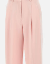 Pantaloni "Dbl Pleat" in crepe Admiral O1109201 Q2D THEORY