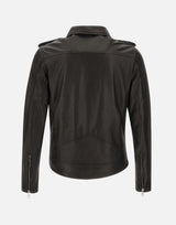 Giacca in pelle GU25F20000VL NERO GIORGIO BRATO