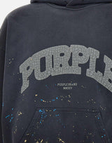 Felpa "MWT Fleece" P401 MFBS325BLACK PURPLE BRAND