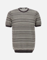T-shirt in cotone crepe A040 F3000001 PAOLO PECORA