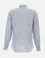 Camicia in lino LFU02P0147066U 0004 BARBA