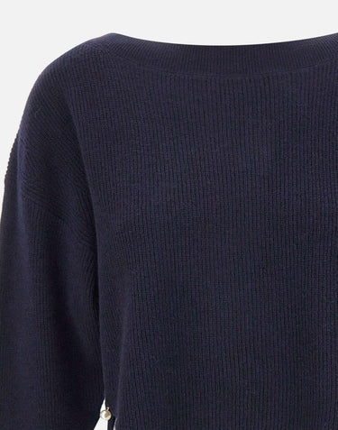 Maglia in lana e cashmere CF5245MS019 94028 LIU-JO