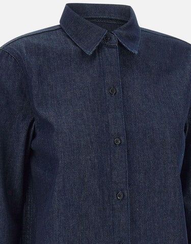 Camicia "Straight" in denim di cotone O1104508 G03 THEORY