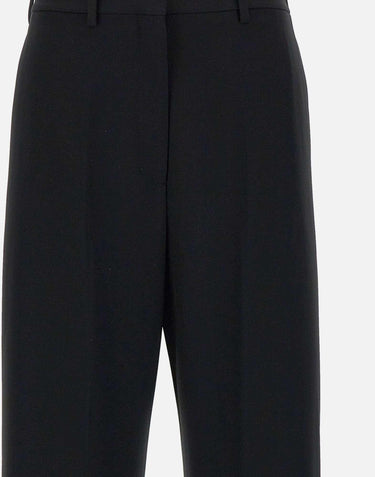 Pantaloni " Casual" in admiral crepe O1109202 001 THEORY