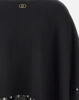 Poncho con frange 2F5053M0300 22222 LIU-JO