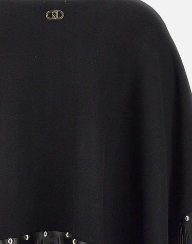 Poncho con frange 2F5053M0300 22222 LIU-JO