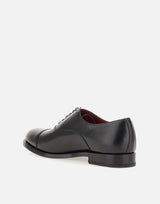 Stringate "Oxford" in pelle 171U03823 NERO BARRETT