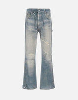 "Snap Carpenter Pant" M5005 TBBD325BLUE PURPLE BRAND