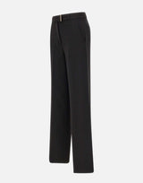 Pantaloni in crepe stretch CF4012T2527 22222 LIU-JO