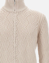 Cardigan in lana, viscosa e cashmere 10155 19654113 GRAN SASSO