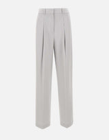 Pantaloni "Dbl Pleat" in crepe giapponese Admiral O1109201 B6M THEORY