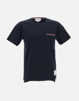 T-Shirt "SS Pocket Tee" in cotone MJS010A 01454415 THOM BROWNE