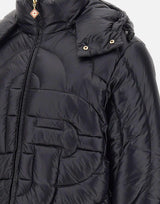 "Monogram Quilted Nylon Puffer Jacket" MAW25OT140 01 CASABLANCA
