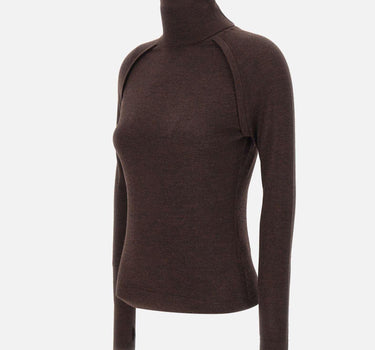 "High Neck Top" 1325KTP006541A DKCHOC VICTORIA BECKHAM