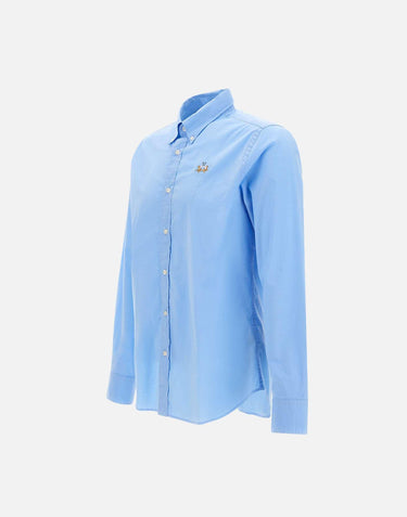 Camicia in cotone stretch CCMC02 PP00307003 LA MARTINA
