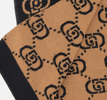 Sciarpa in monogram jacquard 2F5004M0300 09N37 LIU-JO