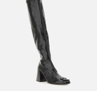 "Reedition Vinyl Boots" PERSBT002VY0015 BLACK COURREGES