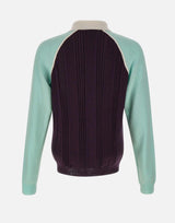 "Merino Tennis Long Sleeve Polo" MAW25KW1131 01 CASABLANCA