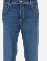 Jeans "Reggae" in denim di cotone stretch C5TP05B0 CA4810MM61 PT TORINO