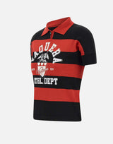 Polo in viscosa VAQ09N002 RED1 VAQUERA