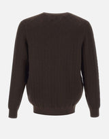 Maglia punto rombi DK97022 MORO DIKTAT