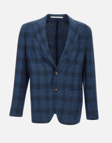 Blazer in lino, lana e seta K75GIAK03 TES0K03311 ELEVENTY