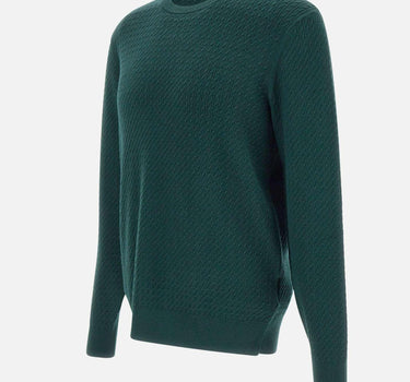 Maglia a trecce DK97010 VERDEBOSCO DIKTAT