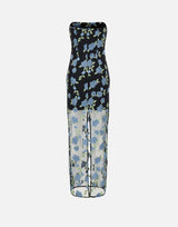 "Flower mesh tube dress" 113874 1000 ROTATE BIRGER CHRISTENSEN