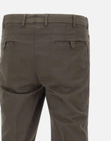 Pantaloni "DVR33 " in cotone e seta DVR33R022 TC400 DEVORE'