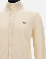 Cardigan in pregiata lana e cashmere K45111 31 SUN68