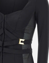 in pregiato tessuto bielastico GI16056E2 110 ELISABETTA FRANCHI