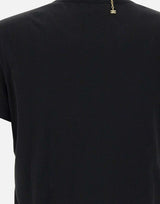 T-shirt in cotone con collana MA02951E2 110 ELISABETTA FRANCHI