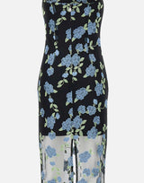 "Flower mesh tube dress" 113874 1000 ROTATE BIRGER CHRISTENSEN
